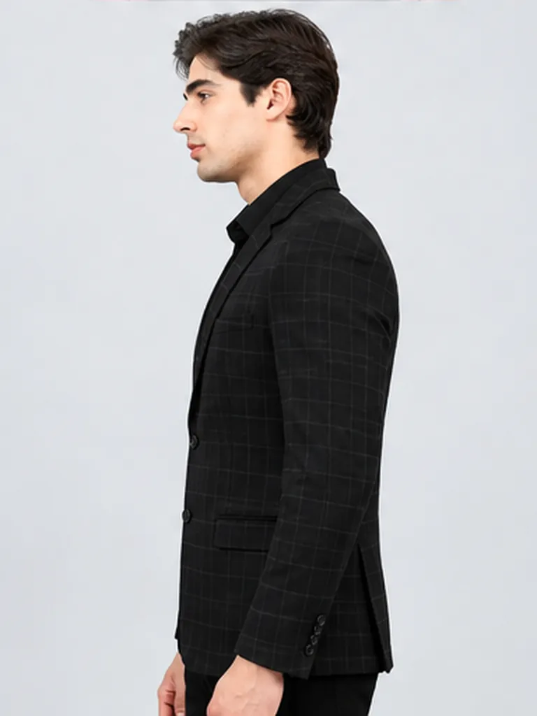 Onyx Check Blazer view 8