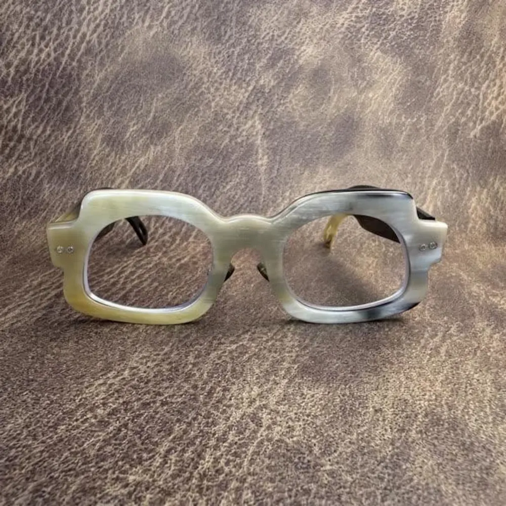 Natural Horn Eyeglasses view 2