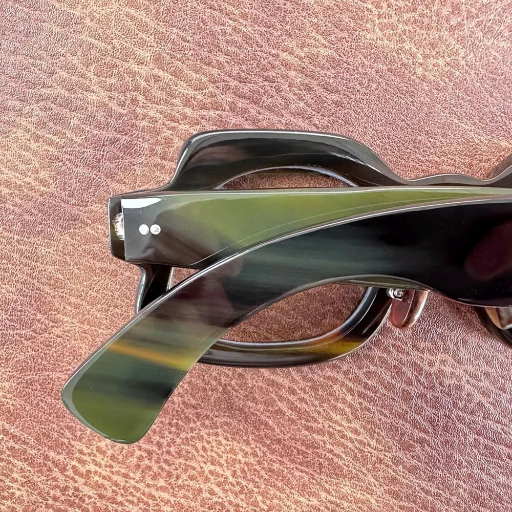 Retro Thick Frame Glasses view 5
