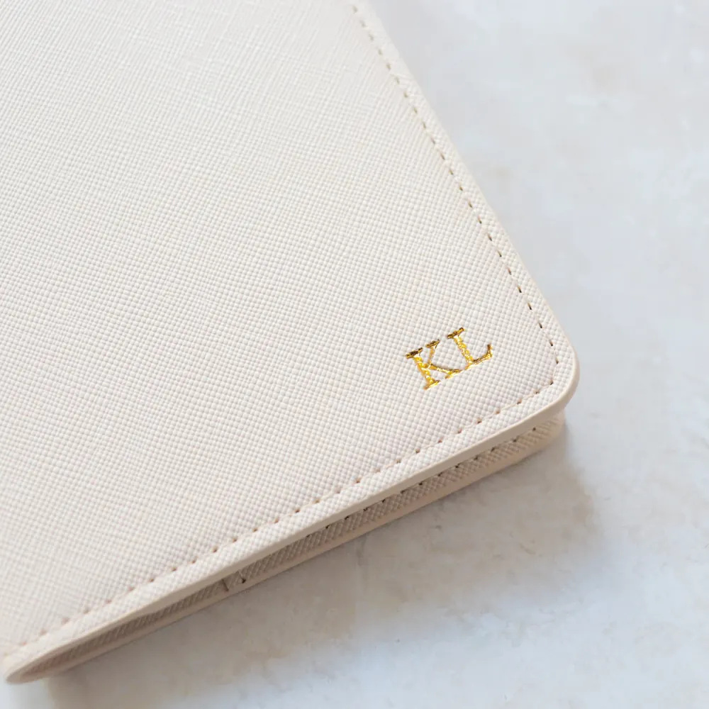 Ivory Passport Holder & Luggage Tag view 4