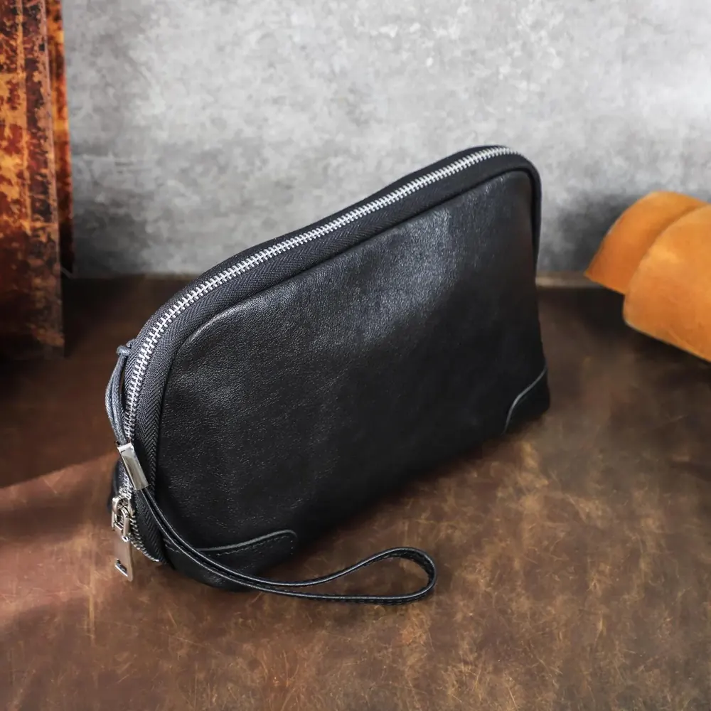 Handmade Leather Storage Pouch view 5