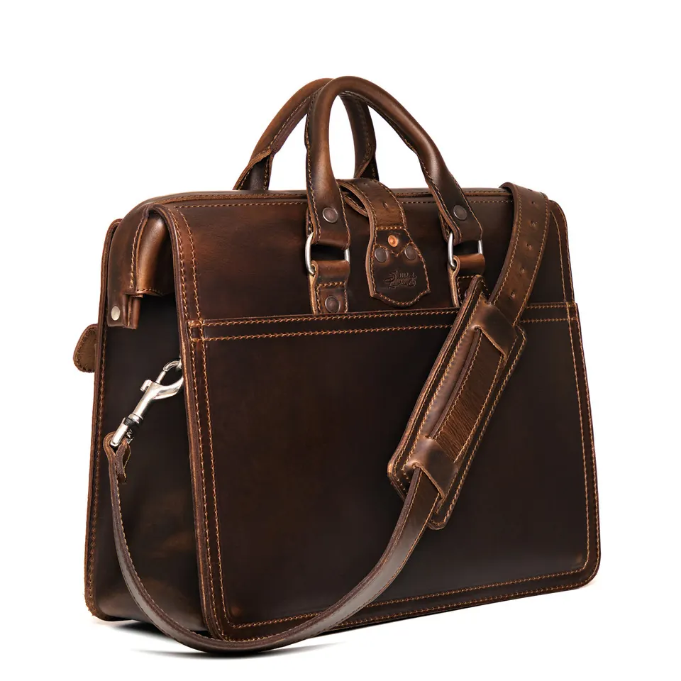 Leather Pilot Bag view 3