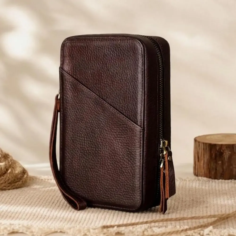 Leather Cable Organiser view 2
