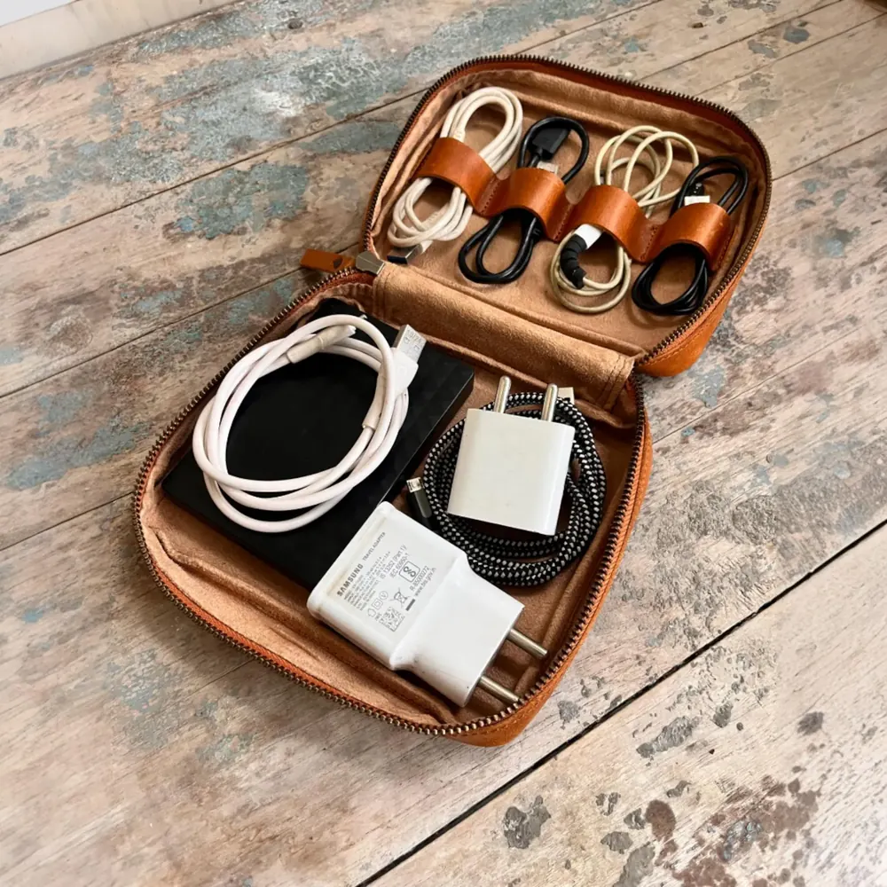Travel Leather Organiser view 2
