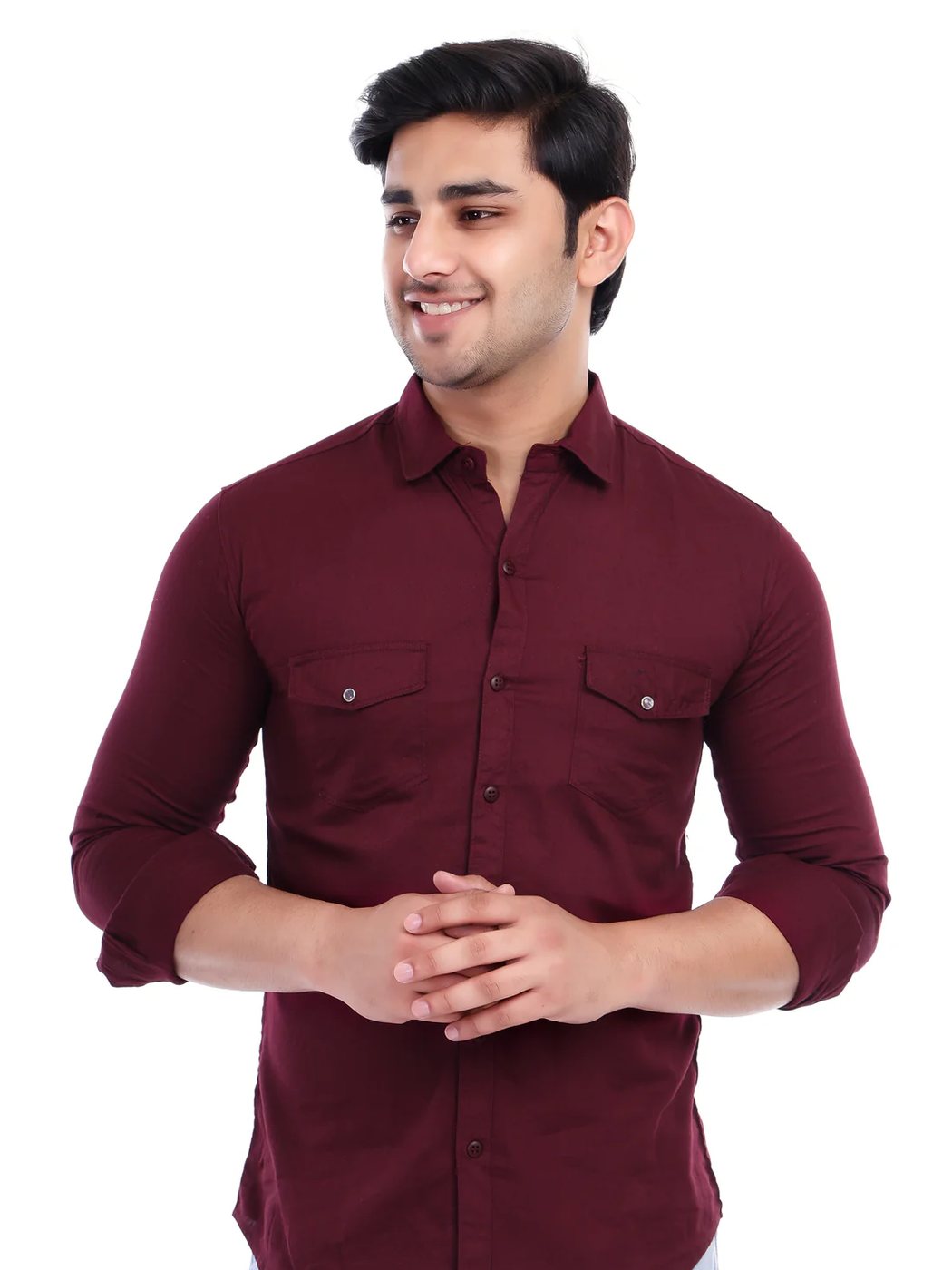 Crimson Twill Shirt