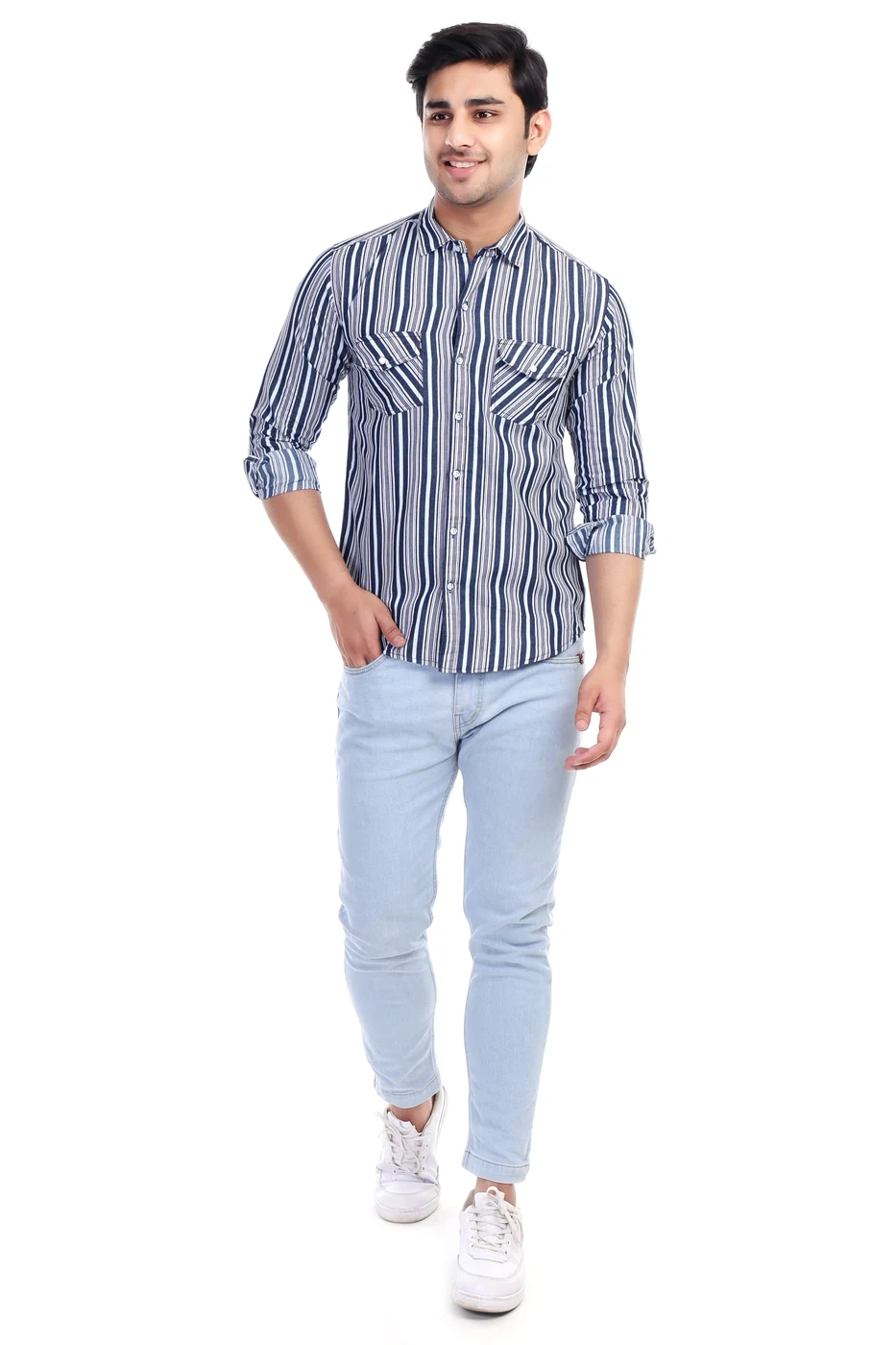 Ashen Stripe Shirt view 5