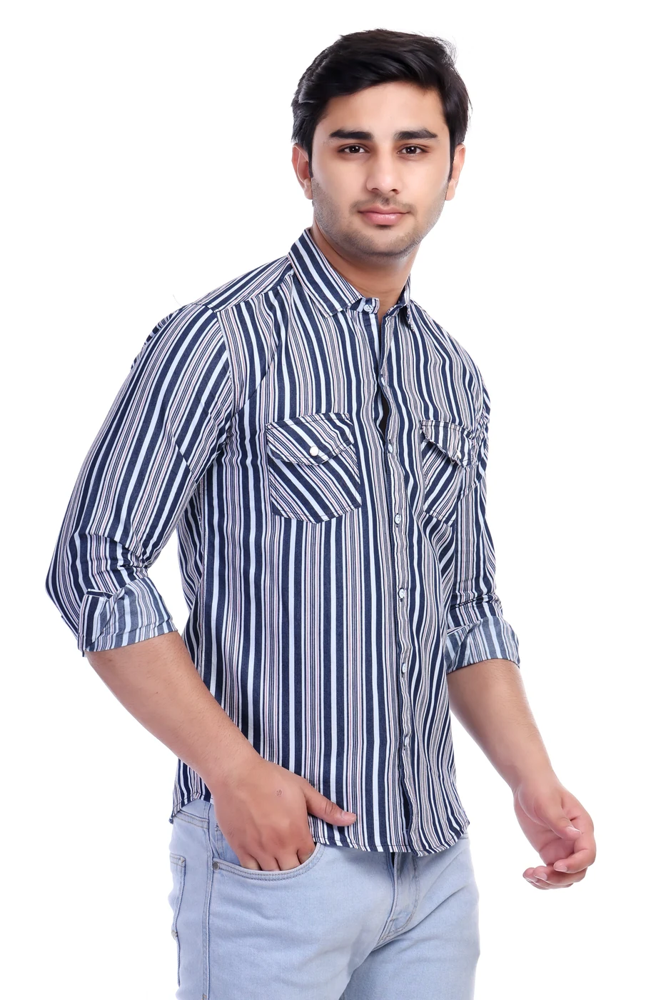 Ashen Stripe Shirt view 3