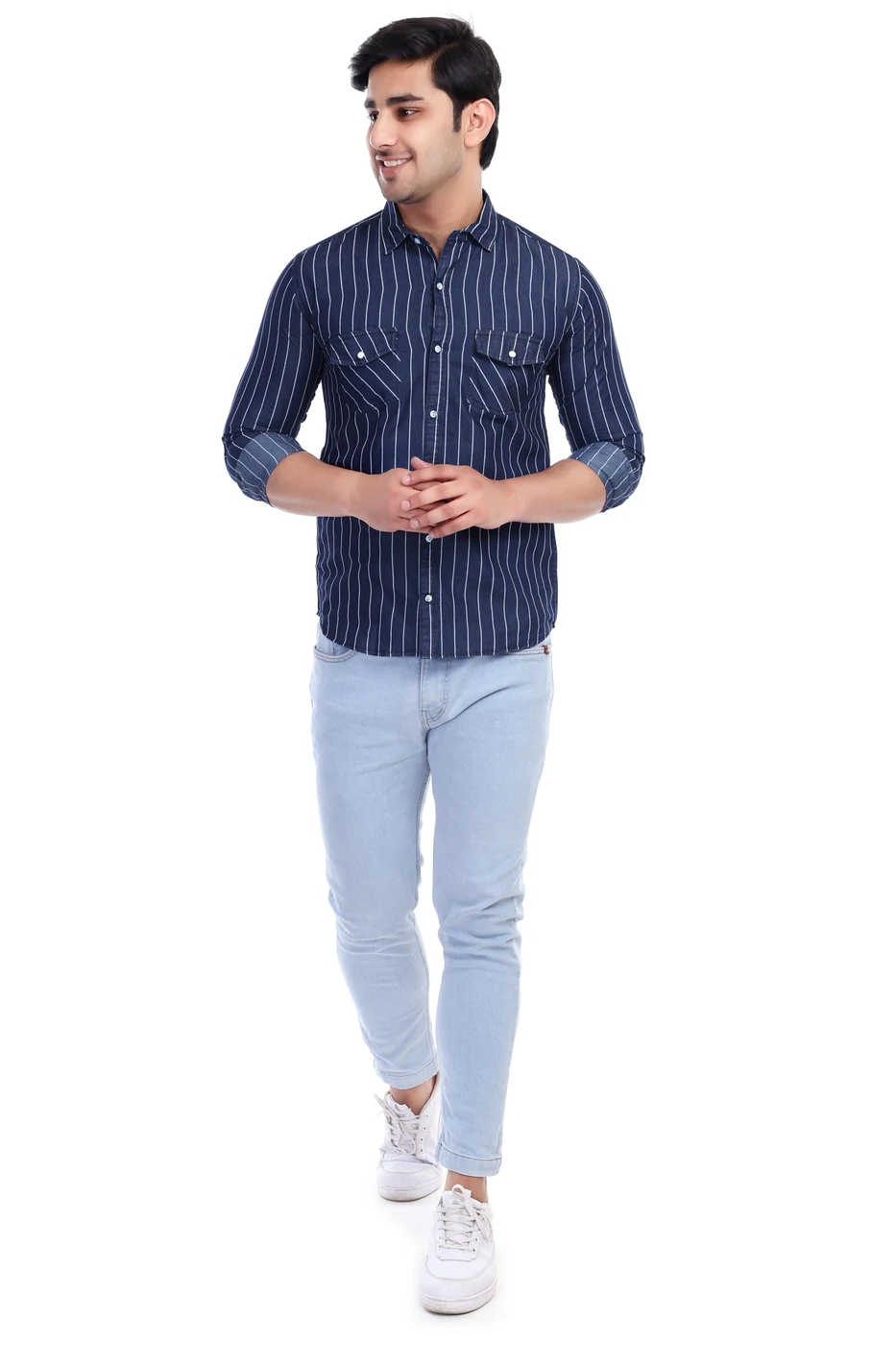 Regent Pinstripe Shirt view 5