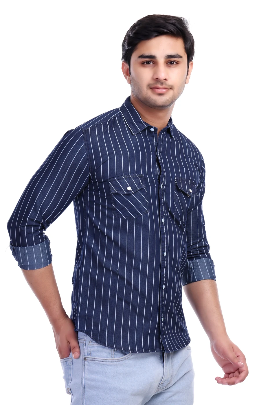 Regent Pinstripe Shirt view 3