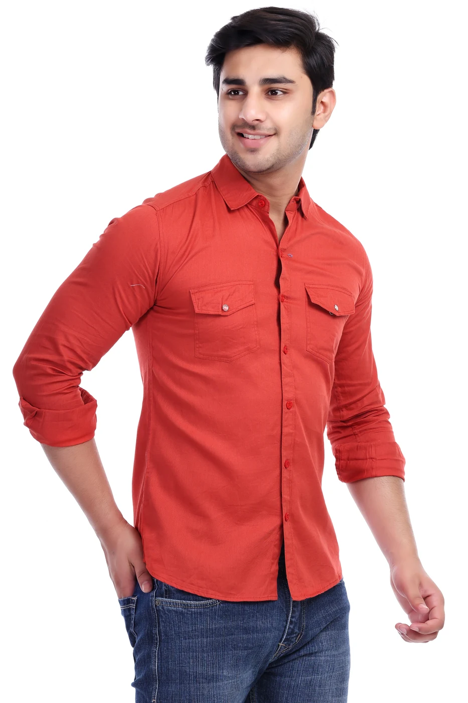 Terracotta Utility Shirt view 3