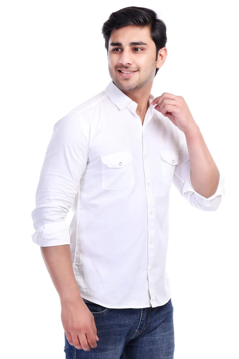 Classic White Shirt view 3