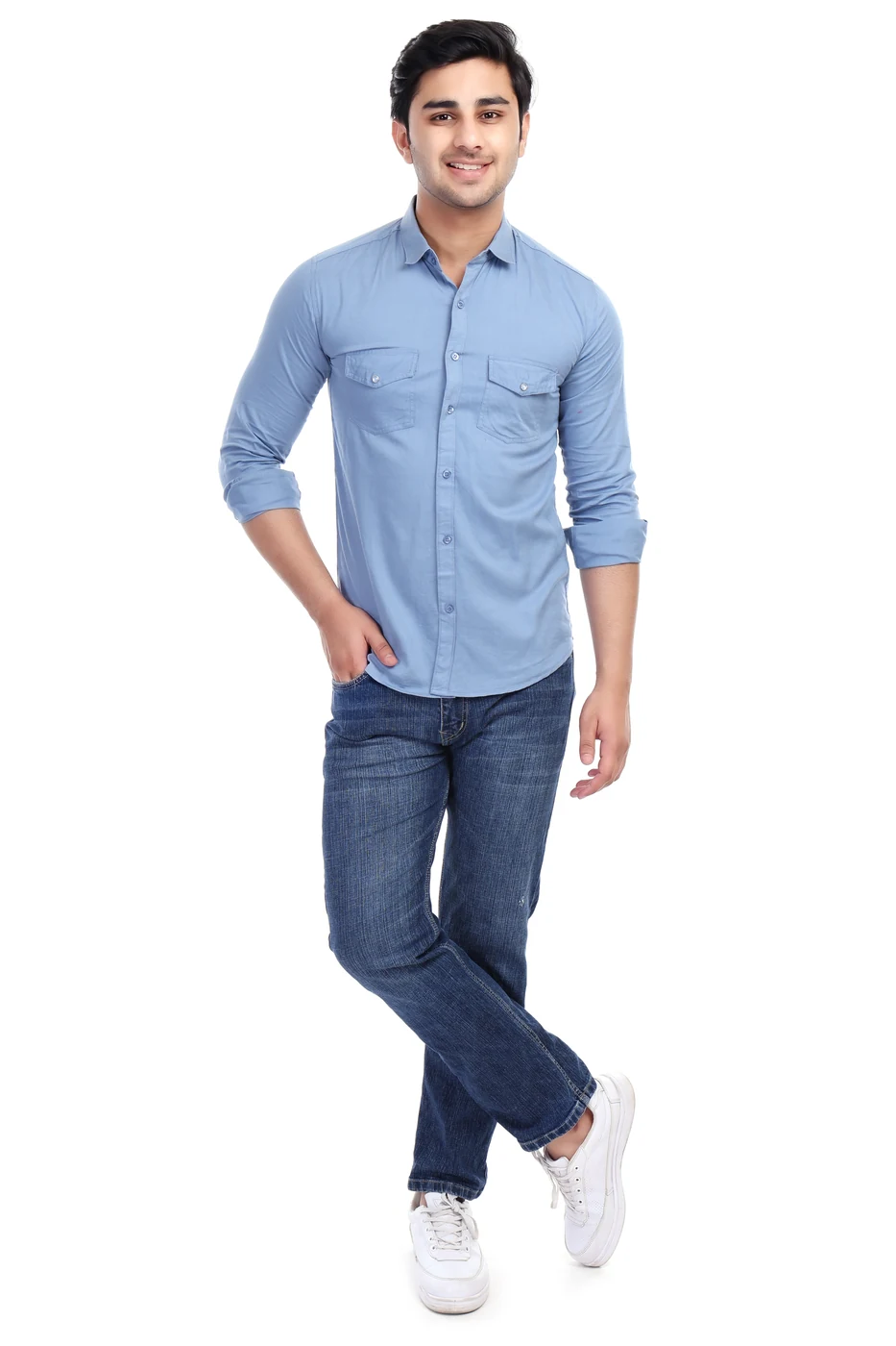Powder Blue Shirt view 5