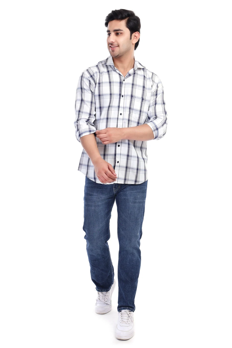 Windowpane Check Shirt view 5