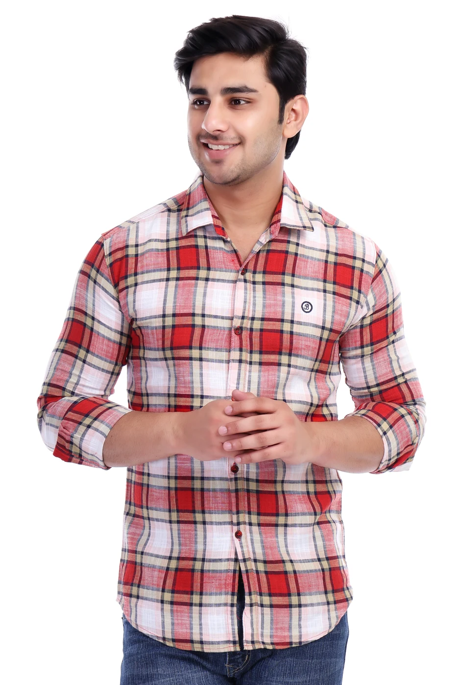 Crimson Check Shirt