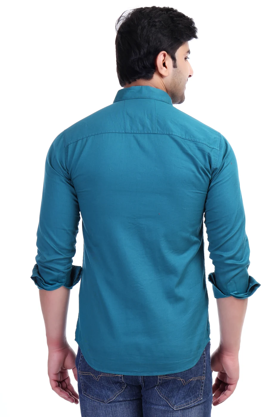 Teal Utility Shirt view 4