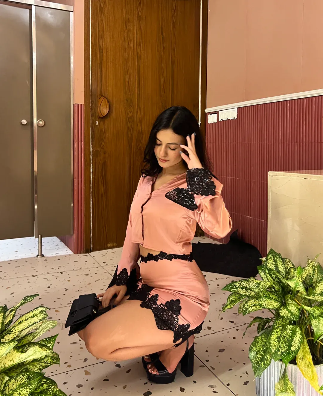 Rose Lace Co-ord